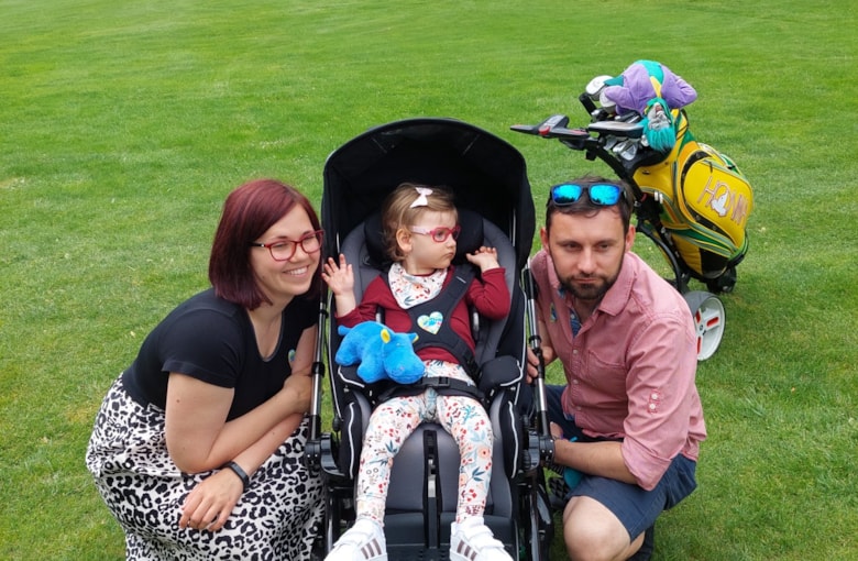 Golfový turnaj pro Modrého hrocha Litomyšl Golf OPEN 2022 na podporu Klárky