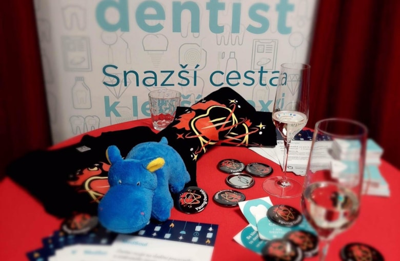 Milé pozvání pro Modrého hrocha na konferenci Young Dentist Brno