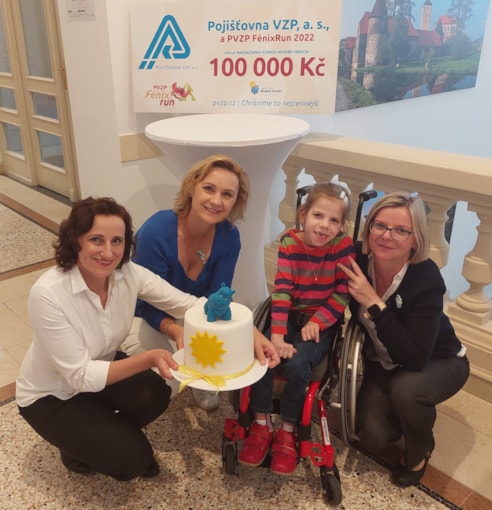 Charitativní běhy PVZP FénixRun 2022 - pomoc Lucince
