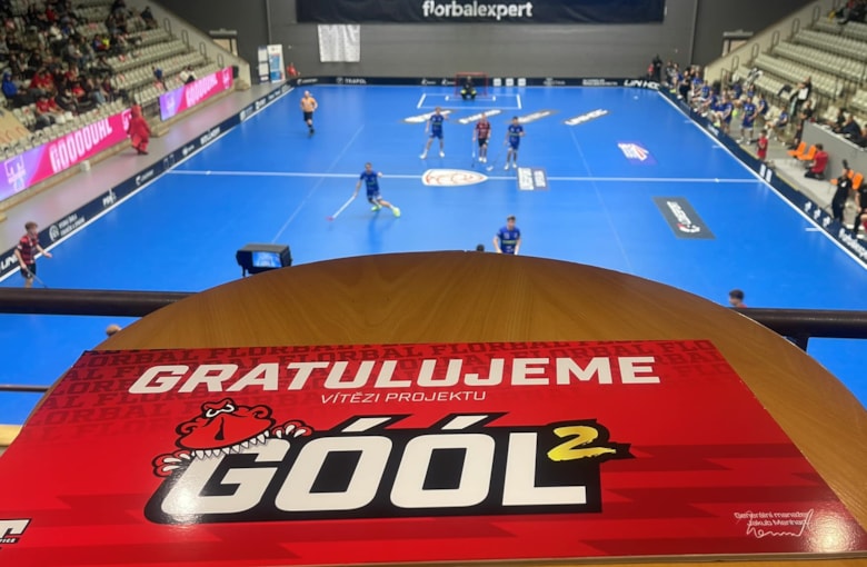 Vyhlášení vítěze charitativního projektu TJ TATRAN Střešovice Góól na druhou 20.11.2023