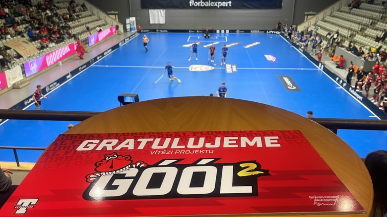 Vyhlášení vítěze charitativního projektu TJ TATRAN Střešovice Góól na druhou 20.11.2023