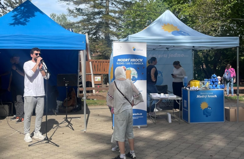 Rodinný den s Modrým hrochem