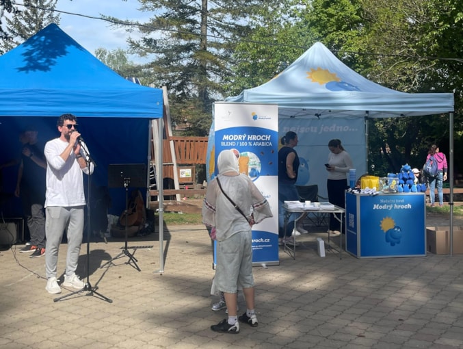 Rodinný den s Modrým hrochem