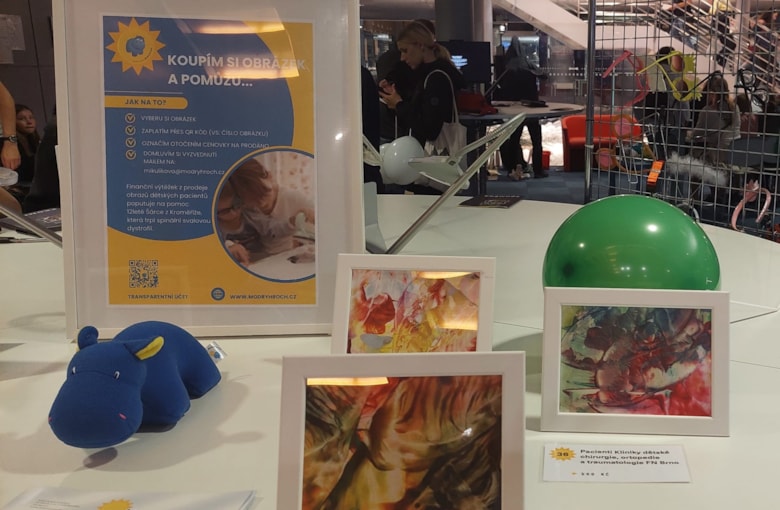 Modrý hroch na Noci vědců