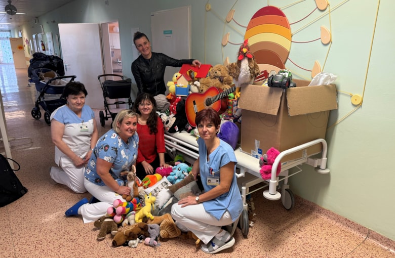 Sbírka hraček pro Dětskou nemocnici FN Brno
