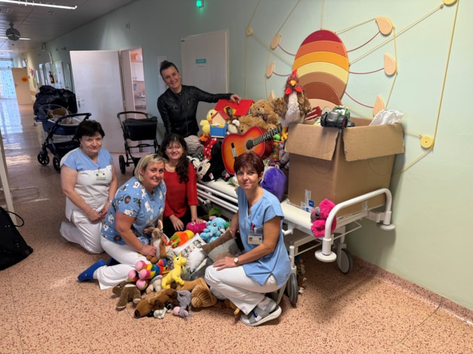 Sbírka hraček pro Dětskou nemocnici FN Brno