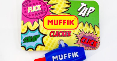 18. CLICK, CLACK, FLICK, TAP, OR CLICK WITH MUFFIK ANTI-STRESS TOY