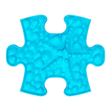 Orthopedic mat - Starfish mini soft, blue