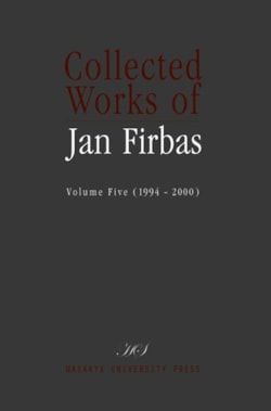 Collected Works of Jan Firbas V - damaged