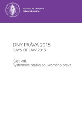 Dny práva 2015 – část VIII.