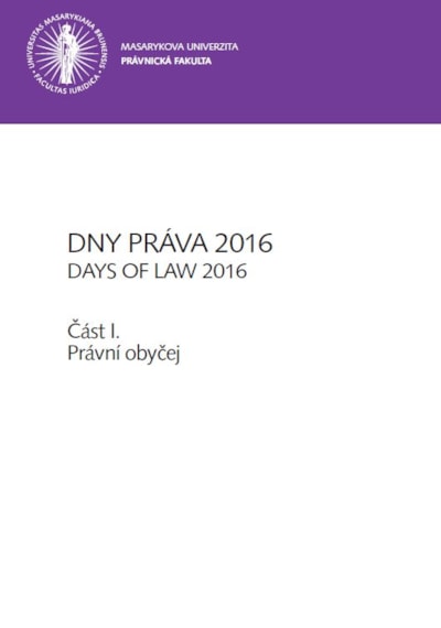 Dny práva 2016