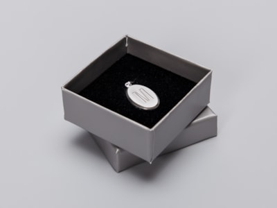 Silver medallion