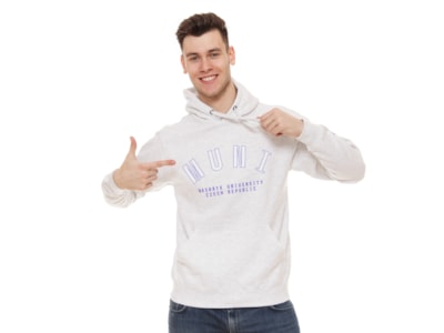 Mikina světle šedá "MUNI"