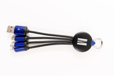 Charging cable shining M (blue light)