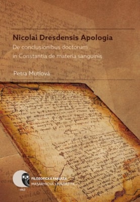 Nicolai Dresdensis Apologia - poškozená