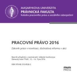 Pracovní právo 2016