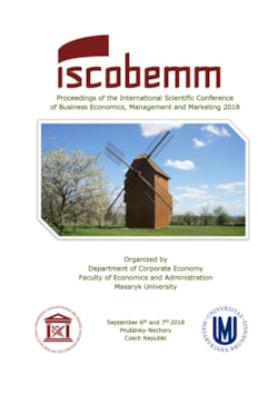 Proceedings of the International Scientific Conference  of Business Economics, Management and Marketing 2018 (ISCOBEMM 2018)