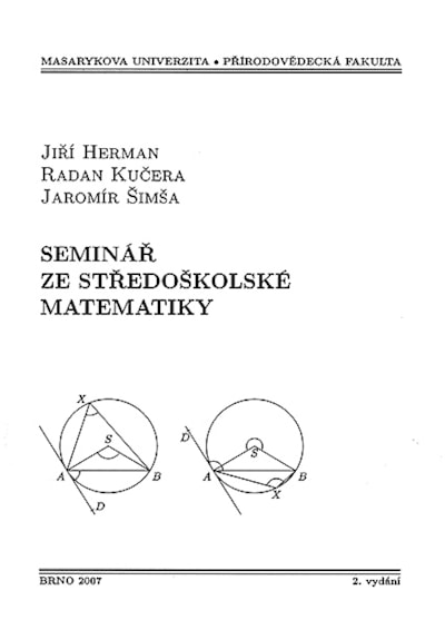 Seminář ze středoškolské matematiky