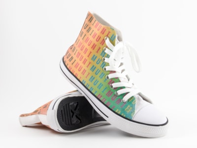 Tenisky kotníčkové barevné