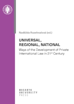 Universal, Regional, National – Ways of the Development of Private International Law in 21st Century  - logistical fee
