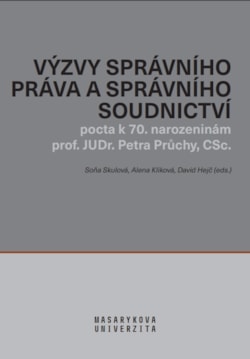 Výzvy správního práva a správního soudnictví - logistické náklady