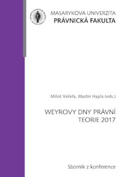 Weyrovy dny právní teorie 2017