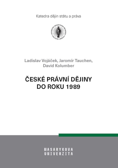 Czech Legal History 