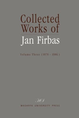 Collected Works of Jan Firbas III - poškozená