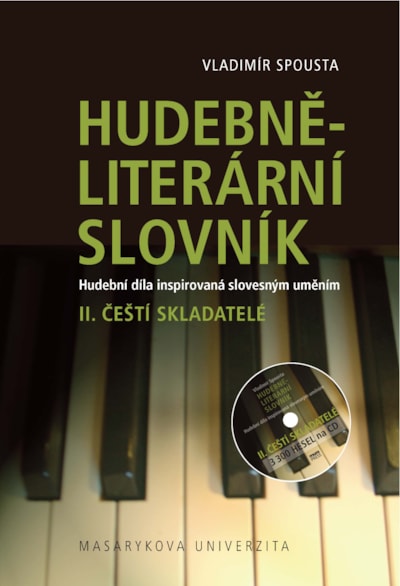 Hudebně-literární slovník II. Čeští skladatelé - poškozená