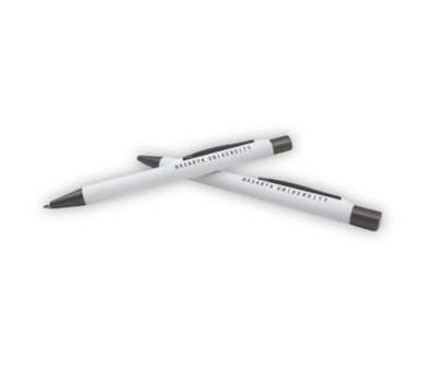 Pen MASARYK UNIVERSITY black and white in a gift box