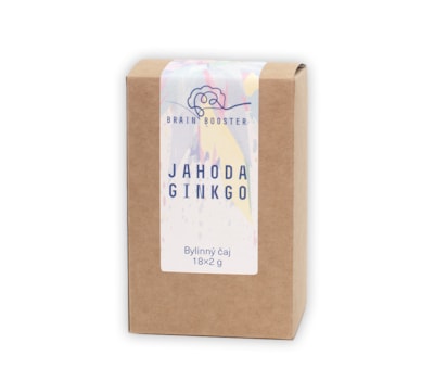 Čaj BB jahoda a ginkgo 18x2g