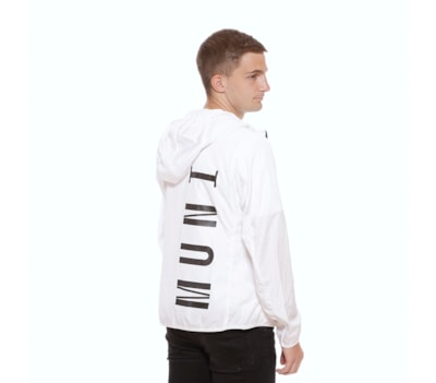 Men's Windbreaker NAJBRT White