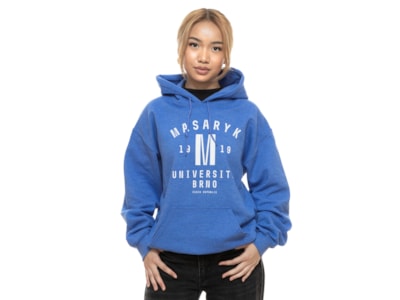 Hoodie M1919 Melange Blue