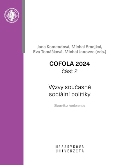 COFOLA 2024. Část 2 – Výzvy současné sociální politiky