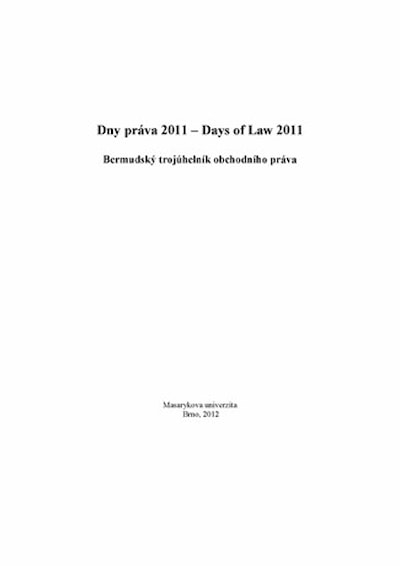 Dny práva 2011 – Days of Law 2011