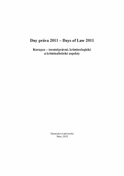Dny práva 2011 – Days of Law 2011