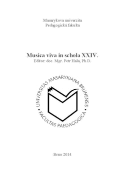 Musica viva in schola XXIV.