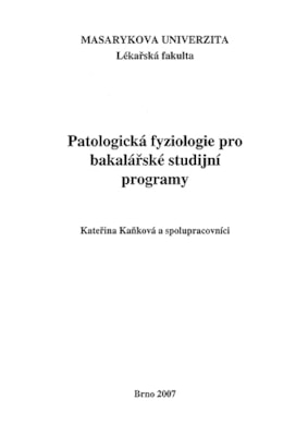Patologická fyziologie pro bakalářské studijní programy