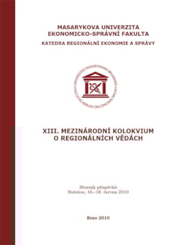 XIII. Mezinárodní kolokvium o regionálních vědách
