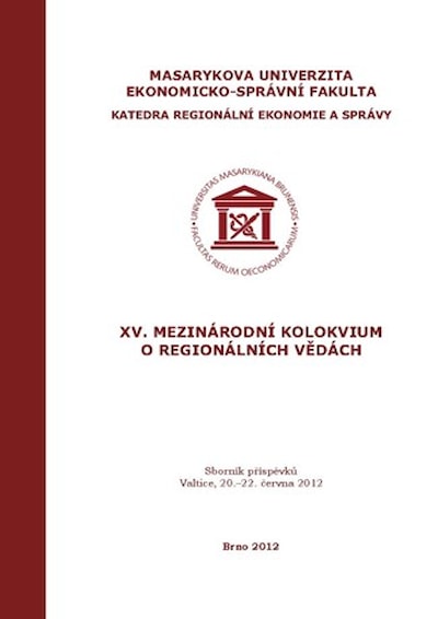 XV. Mezinárodní kolokvium o regionálních vědách
