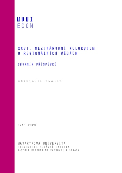 XXVI. mezinárodní kolokvium o regionálních vědách