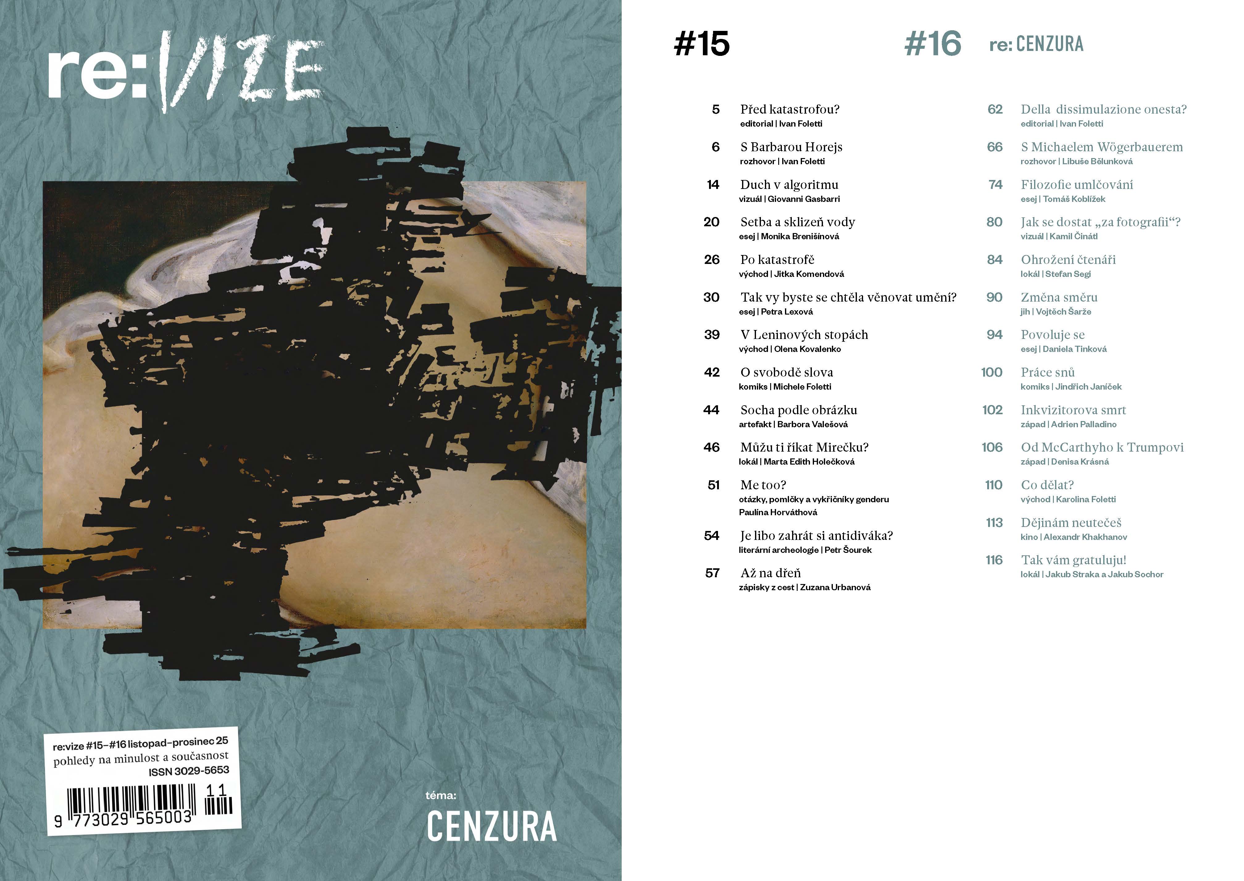 Obsah čísla 15-16/2025