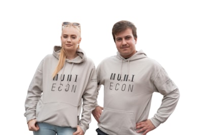 Mikina MUNI ECON Natural Stone