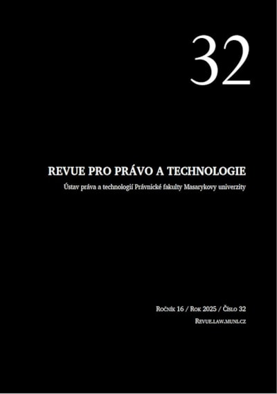 Revue pro právo a technologie
