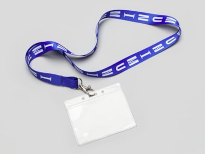 Lanyard for keys MUNI blue