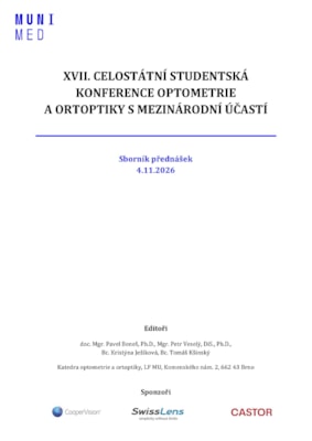 XVII. Celostátní studentská konference optometrie a ortoptiky s mezinárodní účastí