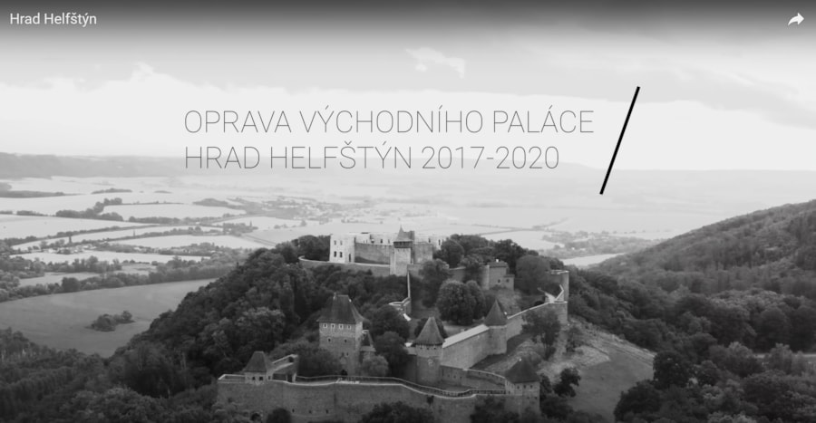 Oprava východního paláce hradu (2017 – 2020, Hochtief)