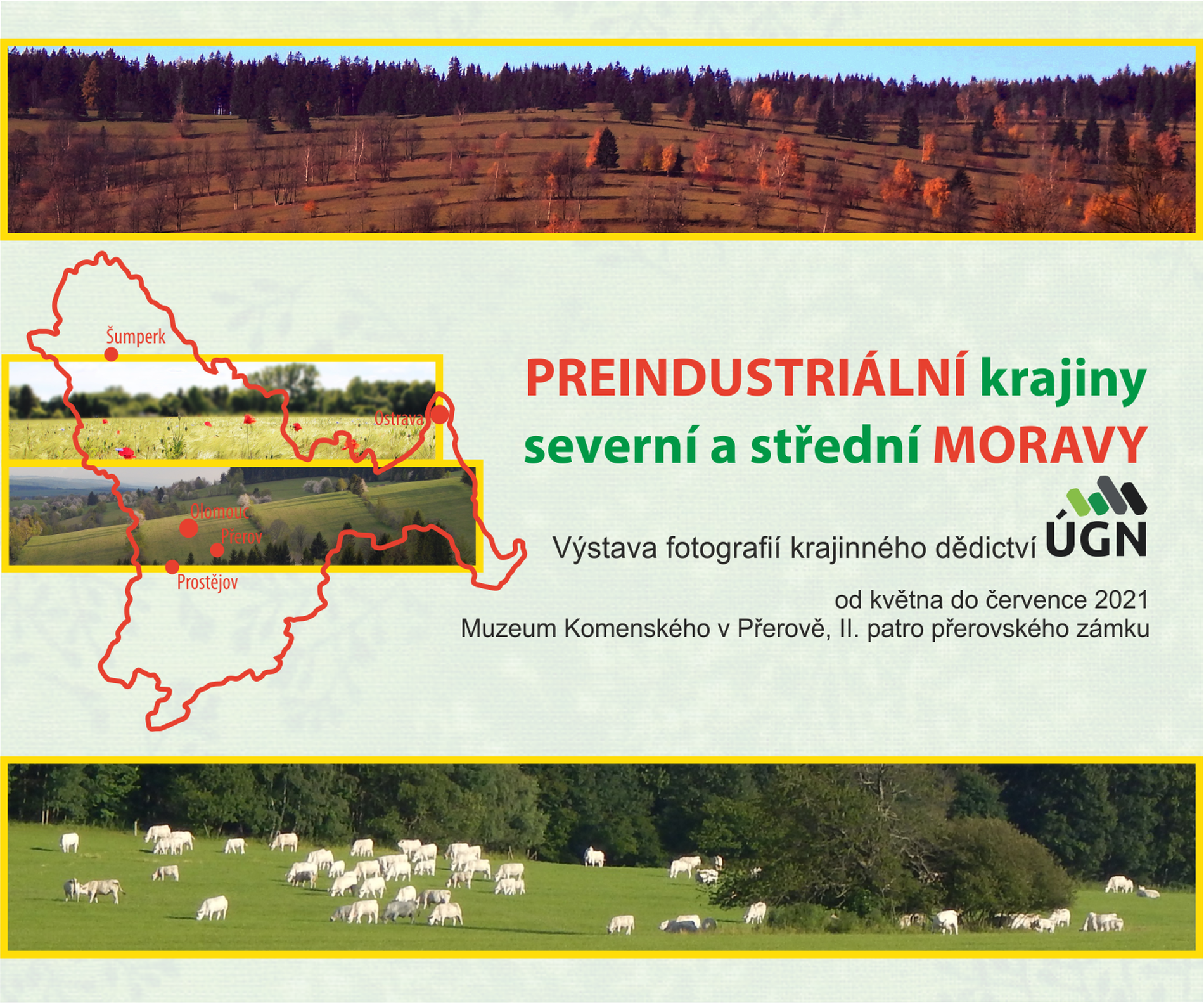 Preindustriální krajiny severní a střední Moravy