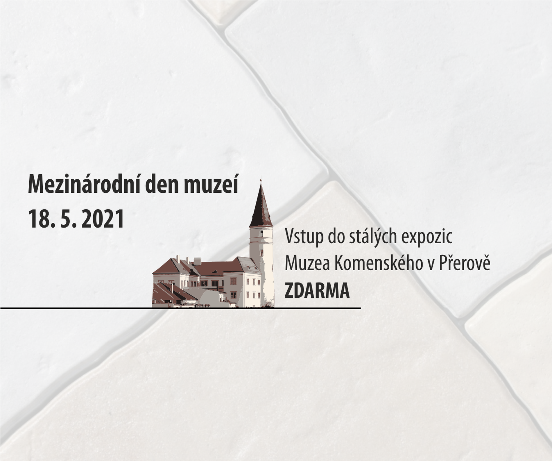 Oslavte s námi mezinárodní den muzeí!