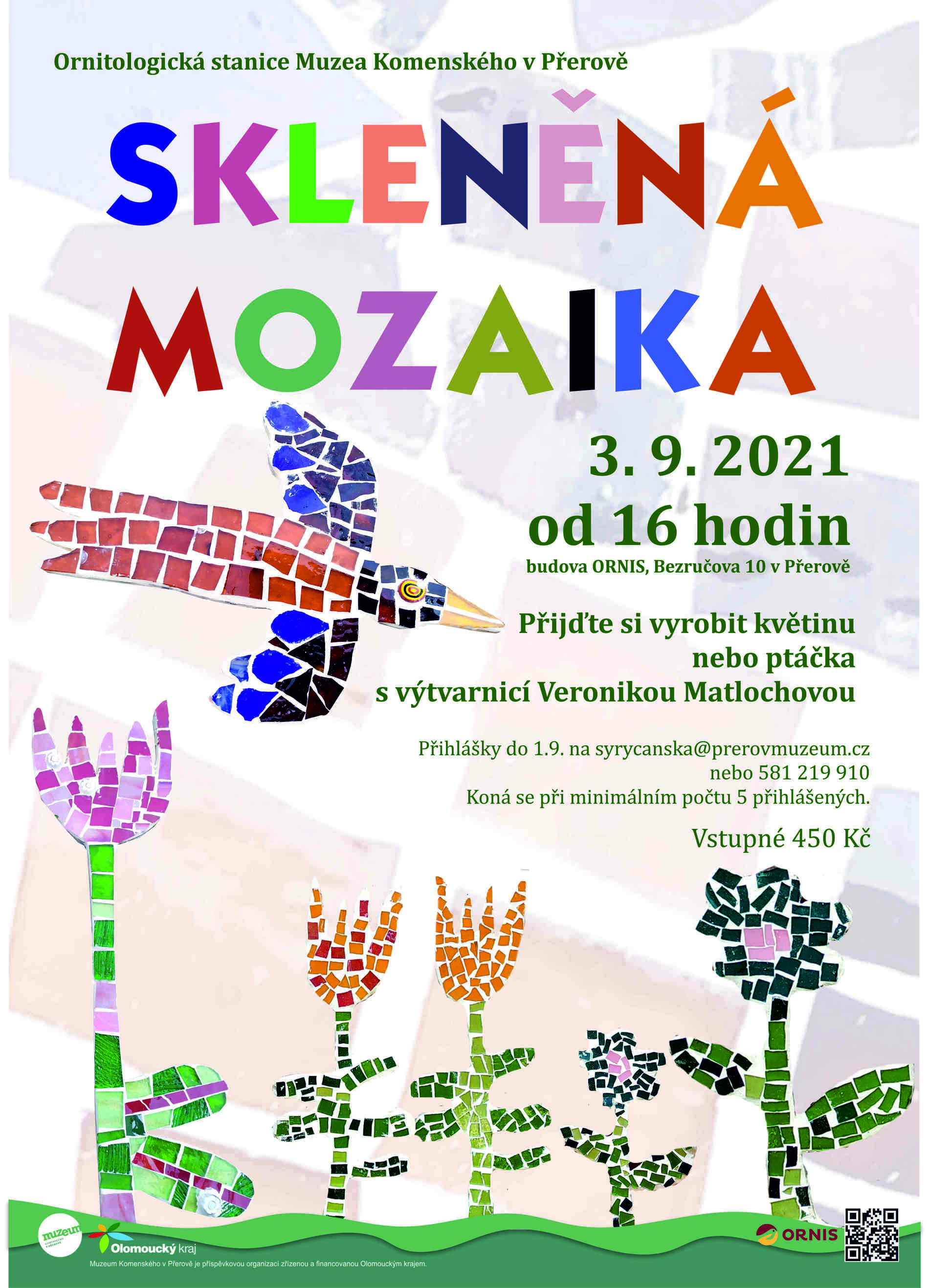 Výtvarná dílna - skleněná mozaika